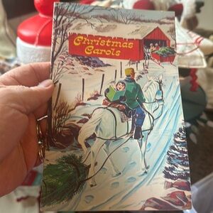 Vintage holiday music booklet. 15 pages of Christmas classic music.